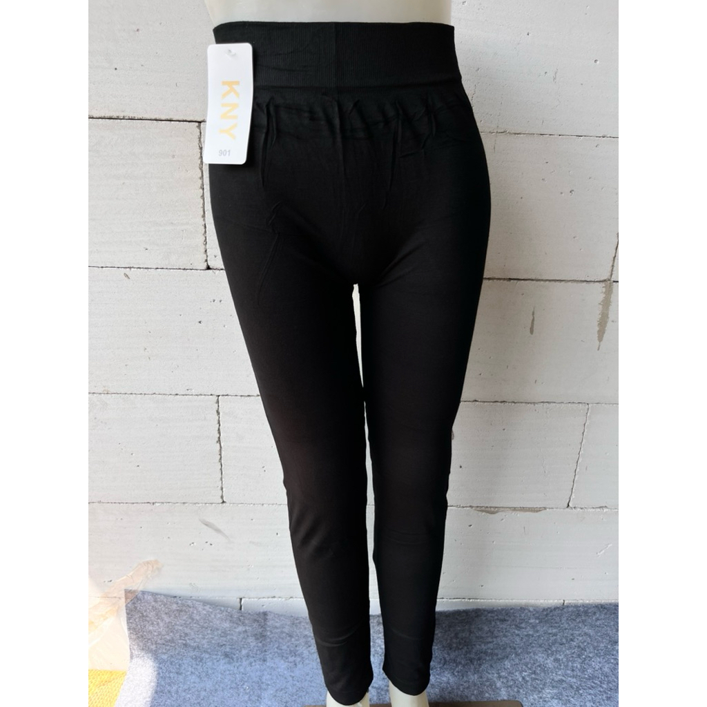 KNY เลกกิ้งขายาวสีดํา 901