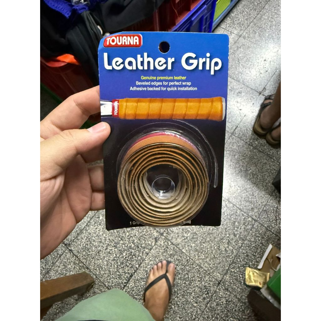TOURNA LEATHER GRIP / Tennis Overgrip TOURNA LEATHER GRIP ORIGINAL