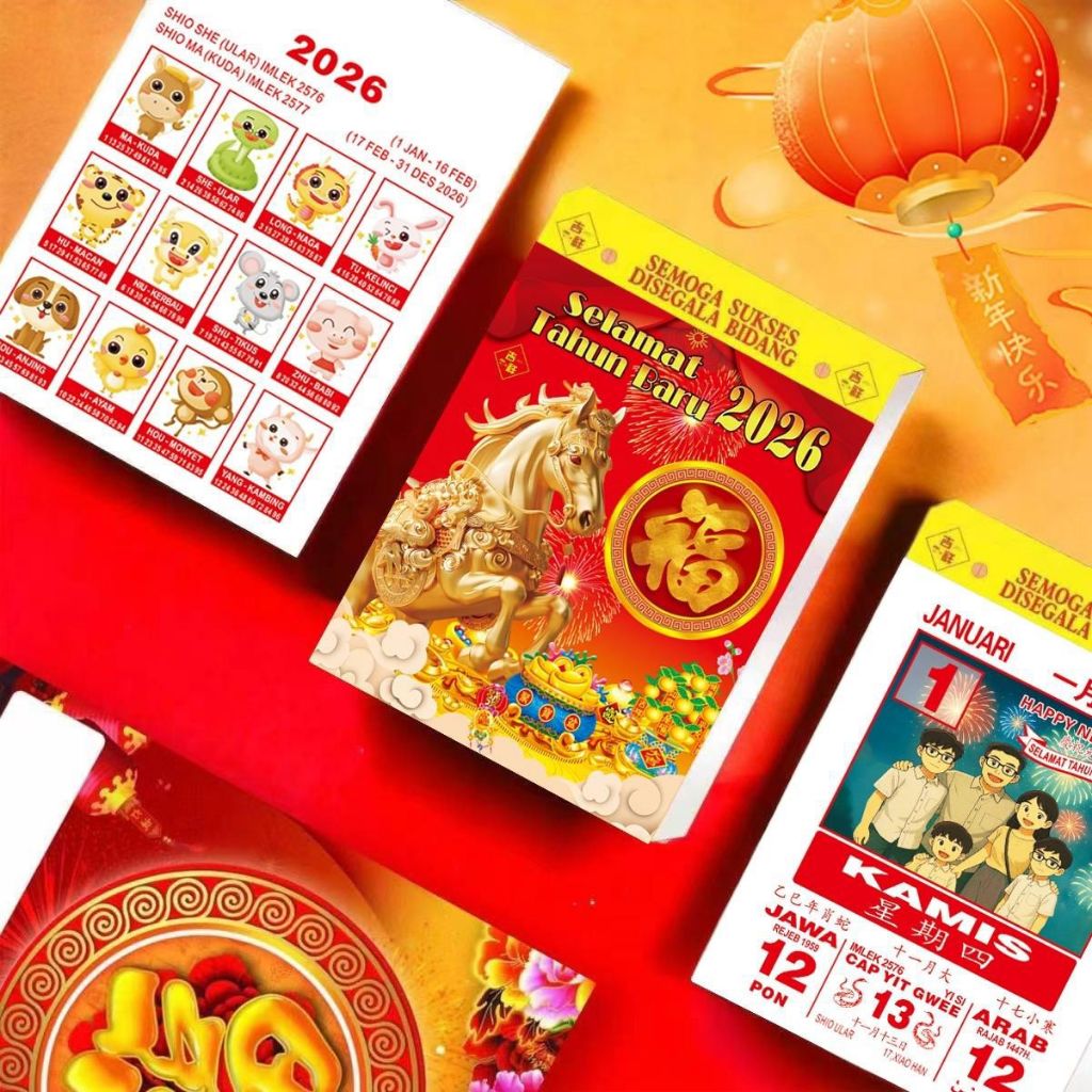 2026 ปีเสือ ปฏิทินรายวัน ปฏิทินฉีก