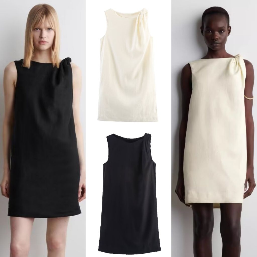 มินิเดรสแขนกุด 7862*