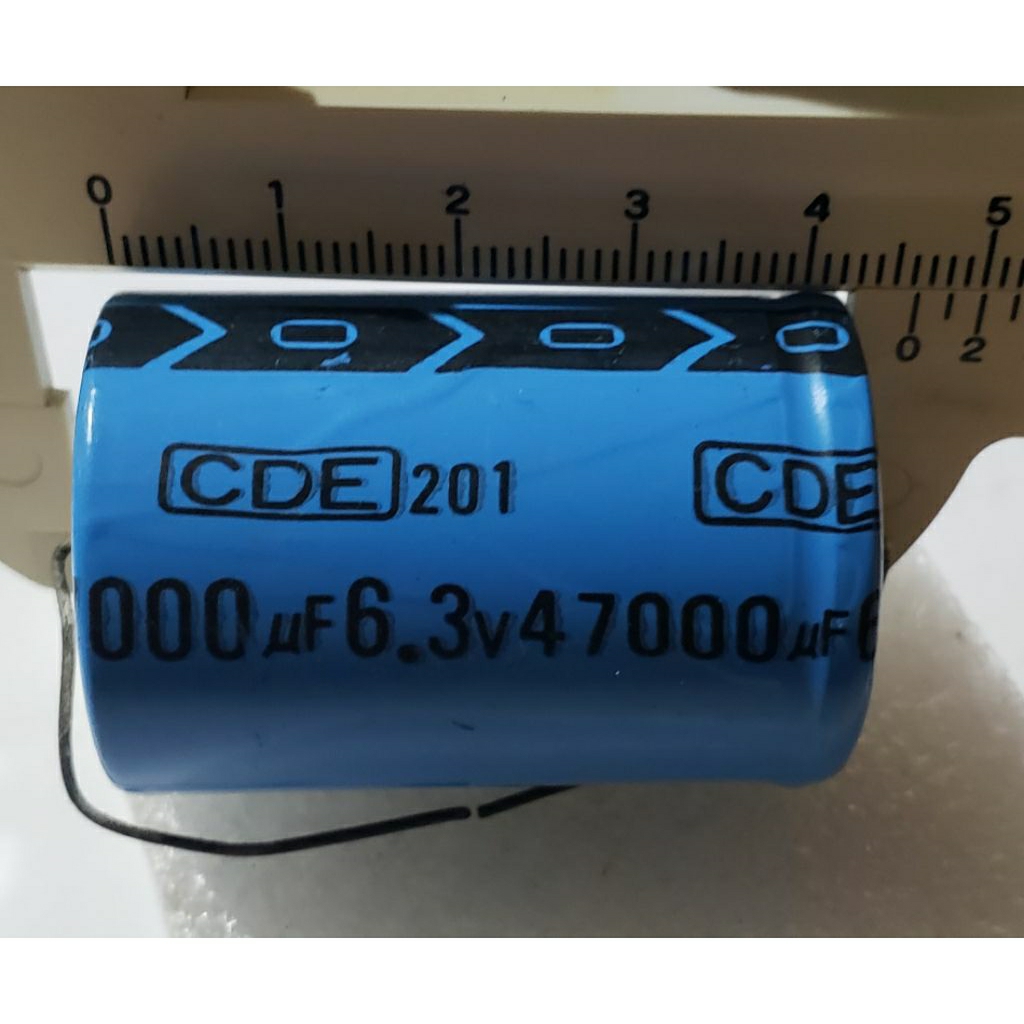 CDE 6.3V 47000uF คาปาซิเตอร์