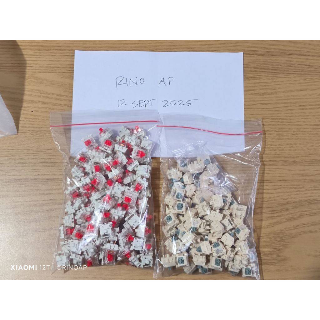 สวิตช์คีย์บอร์ดแบบกลไก RK Cream Copotan Royal Klduge R75 Pro