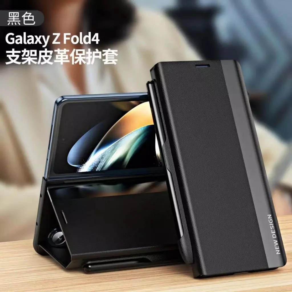 Flip Cover Stand พร้อมที่วางปากกา HE 301 Samsung Z Fold 7 | Z พับ 6 | Z พับ 5 | Z พับ 4 5G | Z พับ 3