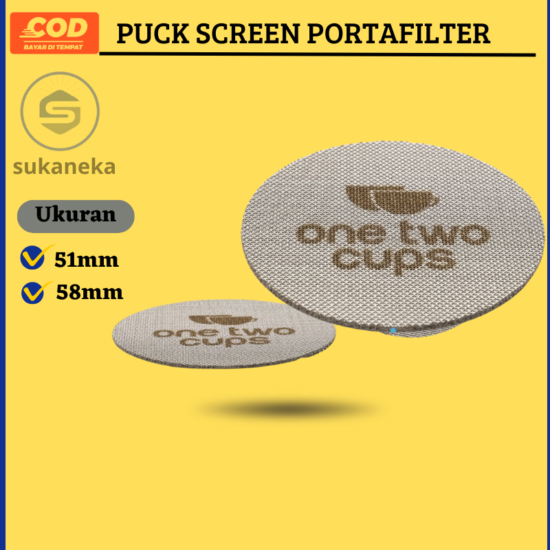 Puck Screen Portafilter Espresso Stainless Machine 150 Micron 51mm 58mm
