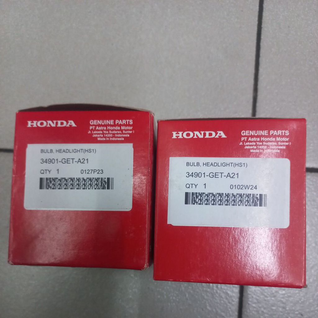 34901GETA21 – HEADLIGHT BULB (HS1), FRONT BULB, FRONT LIGHT CBR 150 OLD ORIGINAL AM
