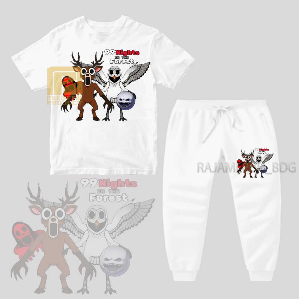 99 NIGHT IN FOREST CHILDRENS JOGGER SET 99 NIGHT IN FOREST CHILDRENS T-SHIRT 99 NIGHT IN FOREST SET