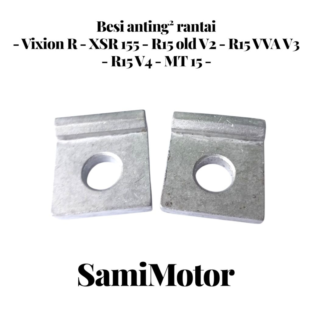 ต่างหูโซ่ดึงเหล็กการตั้งค่าโซ่ Vixion R XSR 155 R15 เก่า V2 R15 VVA V3 R15 V4 MT 15