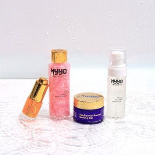 NYYO Paket Basic (4 Pcs) – (Facial wash 110 ml, Toner 60 ml, Serum 12 ml, & Moist 50 gr)