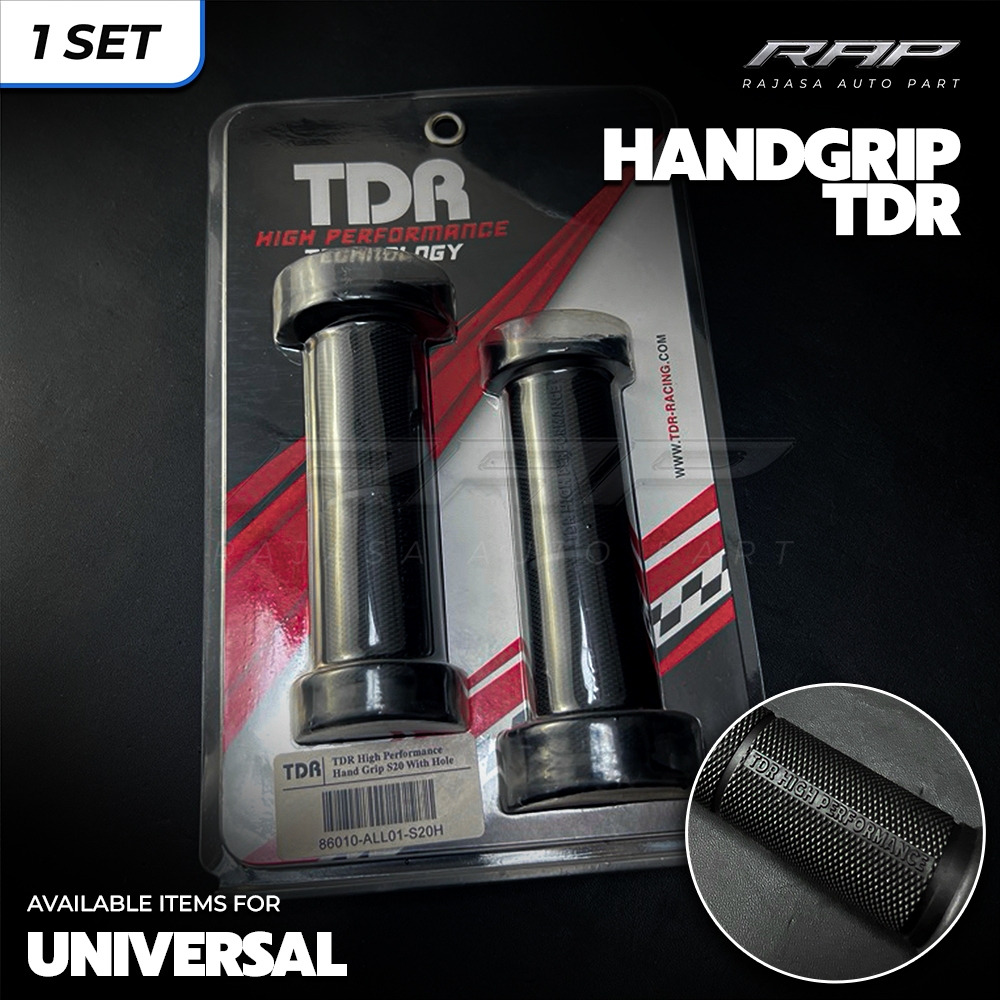 TDR RACING HANDGRIP สีดํา TDR RACING MOTIF UNIVERSAL ORIGINAL
