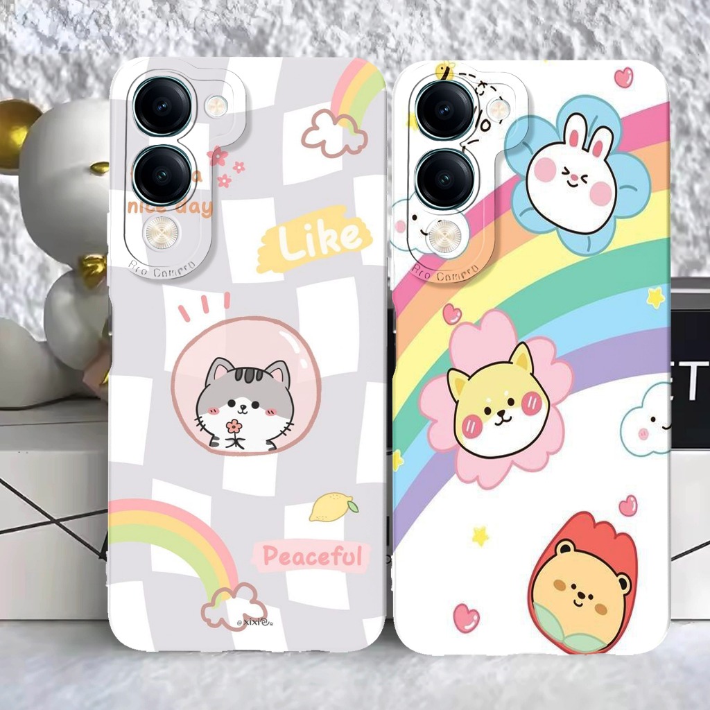 เคสใสสําหรับ VIVO Y04 4G / Y29S 5G / Y19E / Y19 5G / Y19S GT / IQOO Z10 LITE 5G / T4 LITE 5G FLEXIBL
