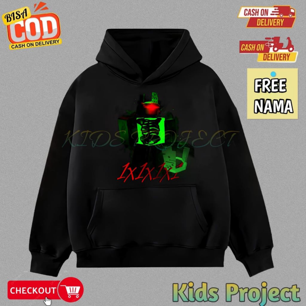Killers Character Kids Hoodie Sweater 1x1x1x1 FORSAKEN Roblox ใหม่