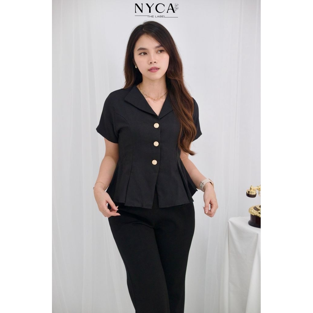 NYCA - Elena Top // Classy Official Timeless Top สําหรับผู้หญิงเกาหลี