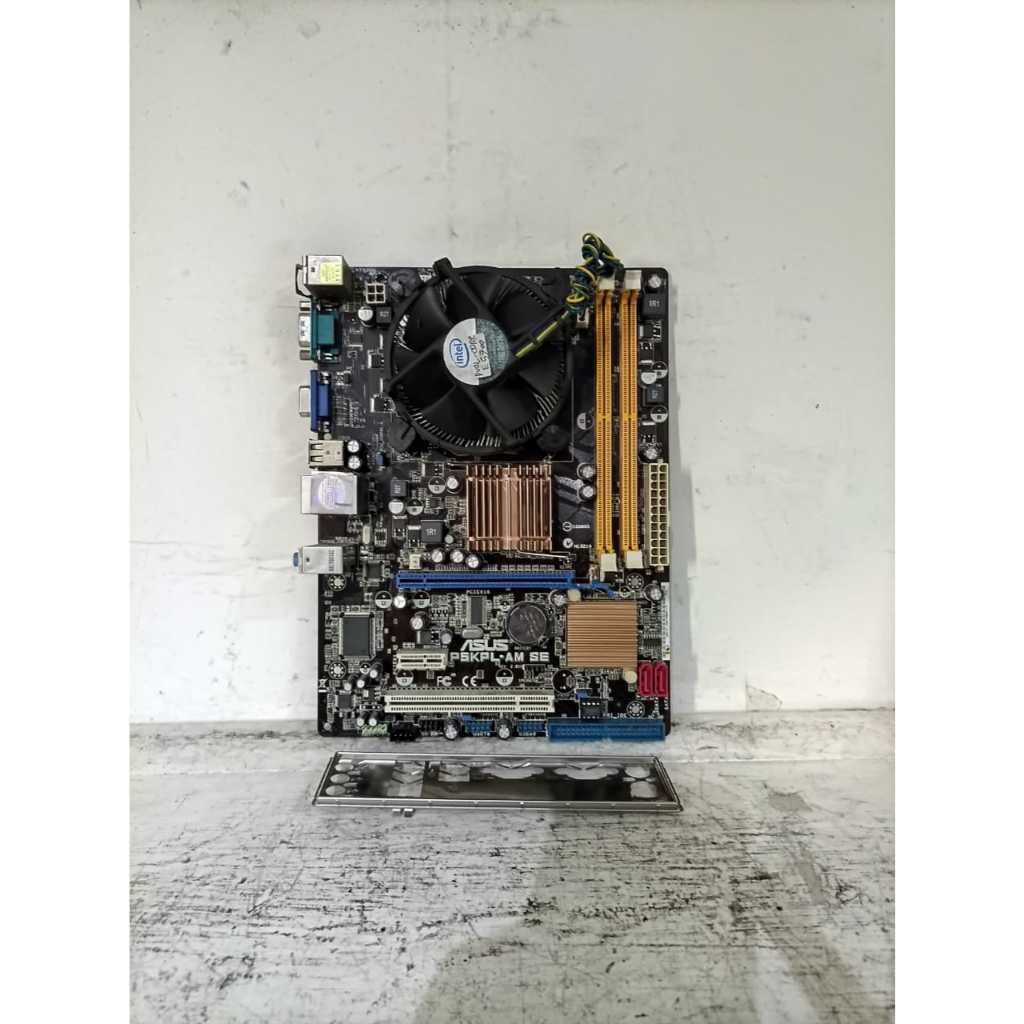 Asus p5kpl-am-se dual core e5700 ddr2 lga 775 mainboard พร้อมใช้งาน