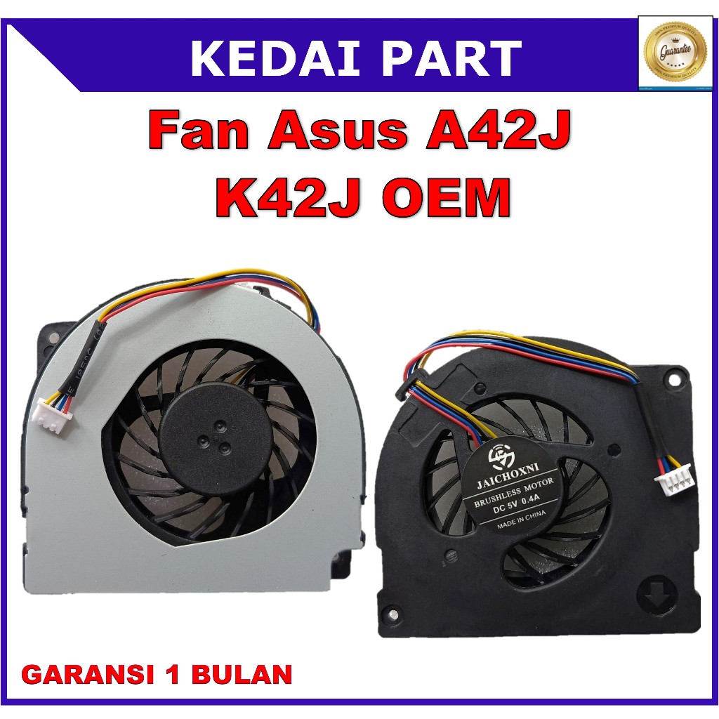 ASUS A40 A40J A42 A42J A42JR K42 K42J OEM พัดลมระบายความร้อน