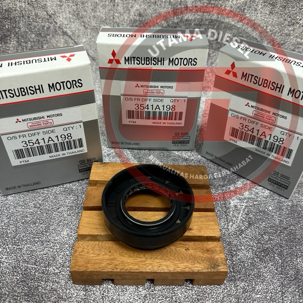 ซีลน้ํามัน Pinion Drive ซีลน้ํามันเพลาหน้า Mitsubishi All New Triton KI3T (3541A198)