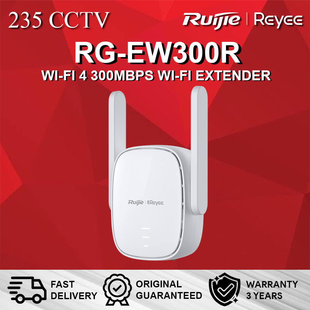 RUIJIE REYEE RG-EW300R WI-FI 4 300MBPS WI-FI EXTENDER