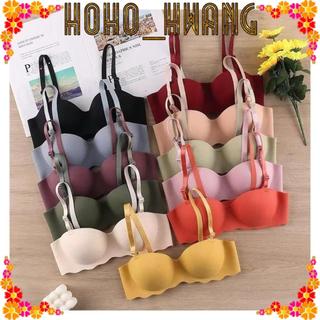 HOHO_HWANG (B-152) Summer bra push up light and small chest gathered comfort simple bh