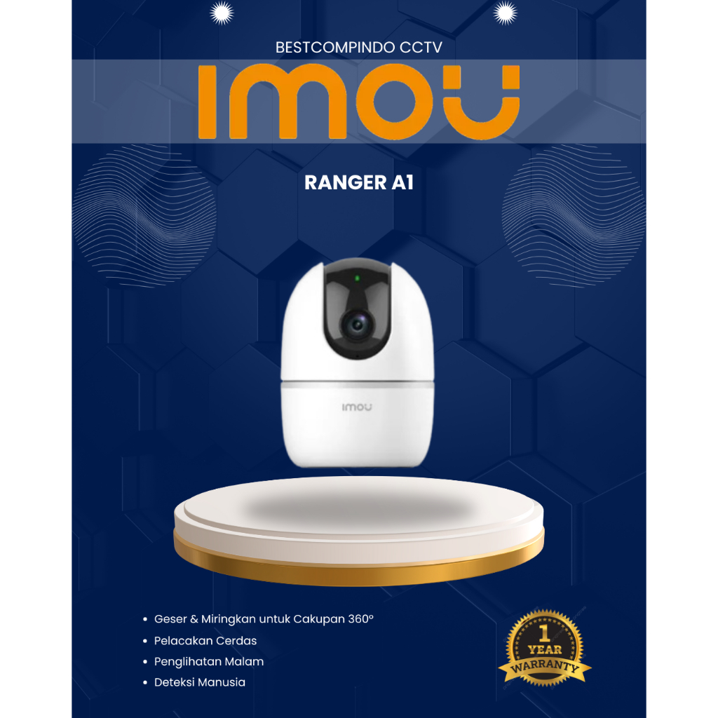 กล้อง IMOU RANGER A1 | กล้องวงจรปิด IMOU | กล้องไร้สาย IMOU