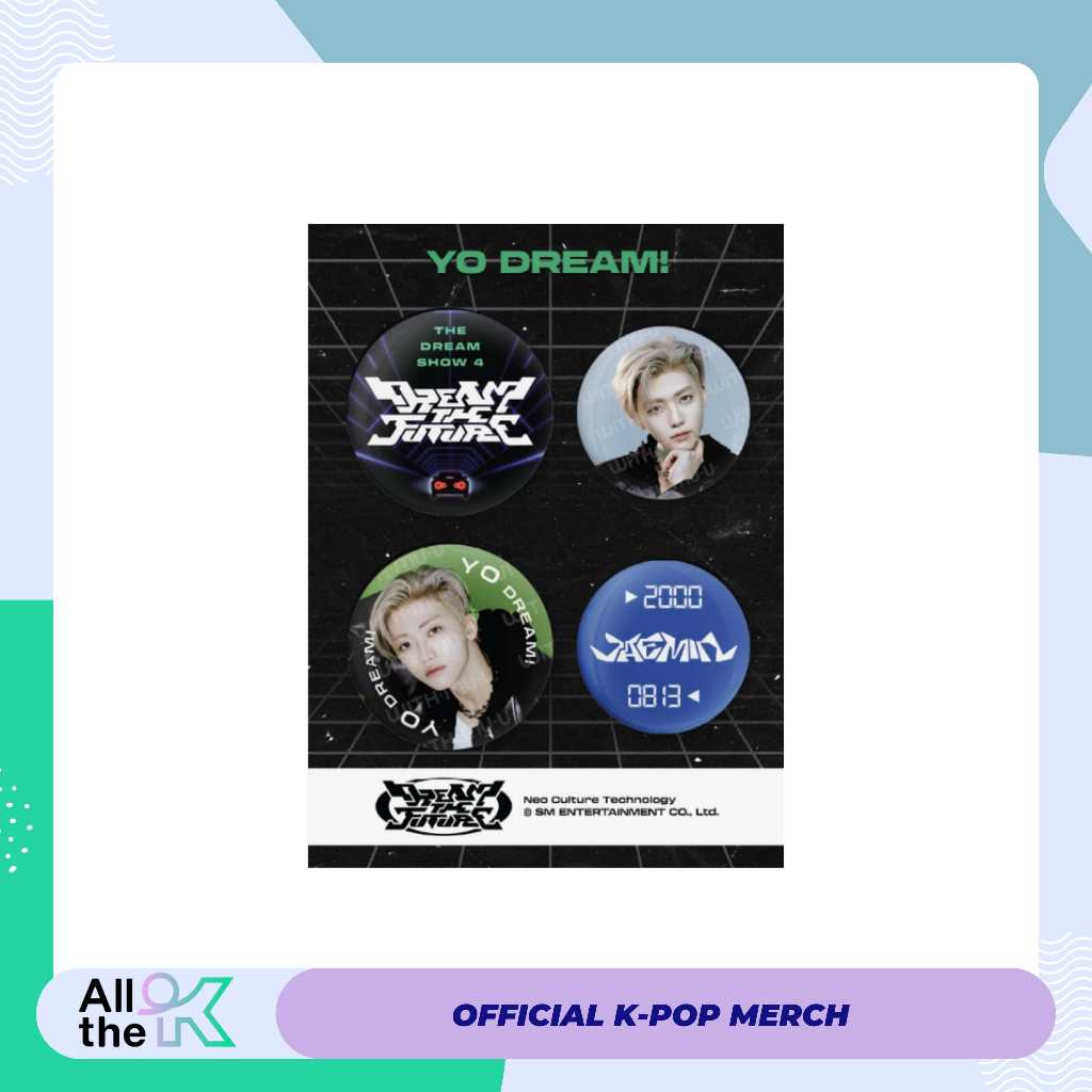 NCT DREAM - ชุดปุ่มพิน / 2025 NCT DREAM TOUR [THE DREAM SHOW 4 : DREAM THE FUTURE] MD OFFICIAL