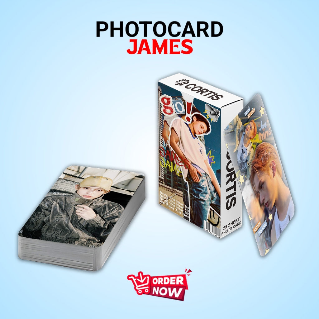 ชุดโฟโต้การ์ด JAMES KPOP CORTIS PREMIUM ฟรีกล่อง