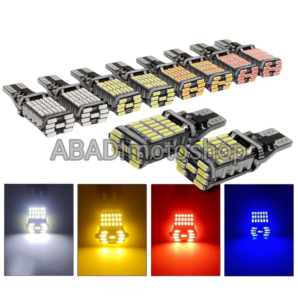 SEN LED DAJJAL 45LED T10 T15 มอเตอร์/รถยนต์ 12-24 โวลต์