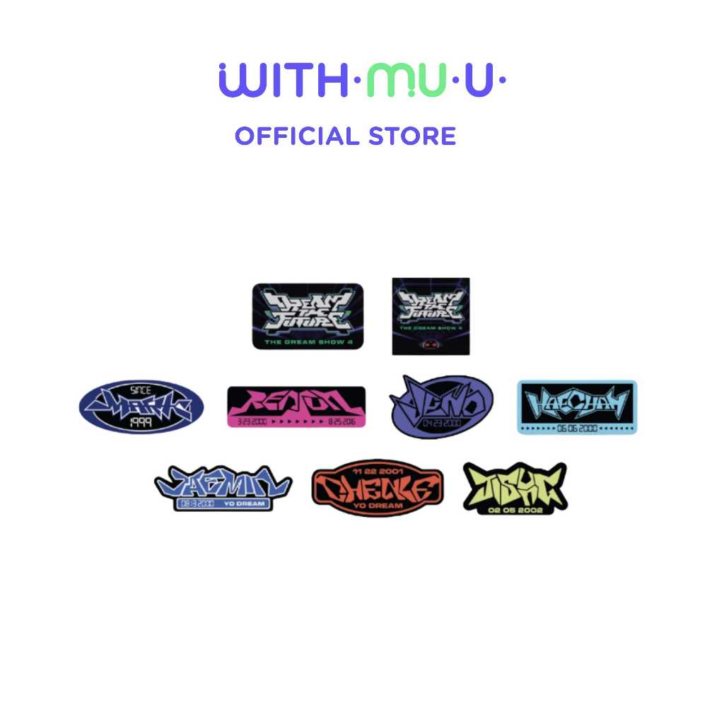 NCT DREAM - ชุดสติ๊กเกอร์ / 2025 NCT DREAM TOUR [THE DREAM SHOW 4 : DREAM THE FUTURE] MD OFFICIAL