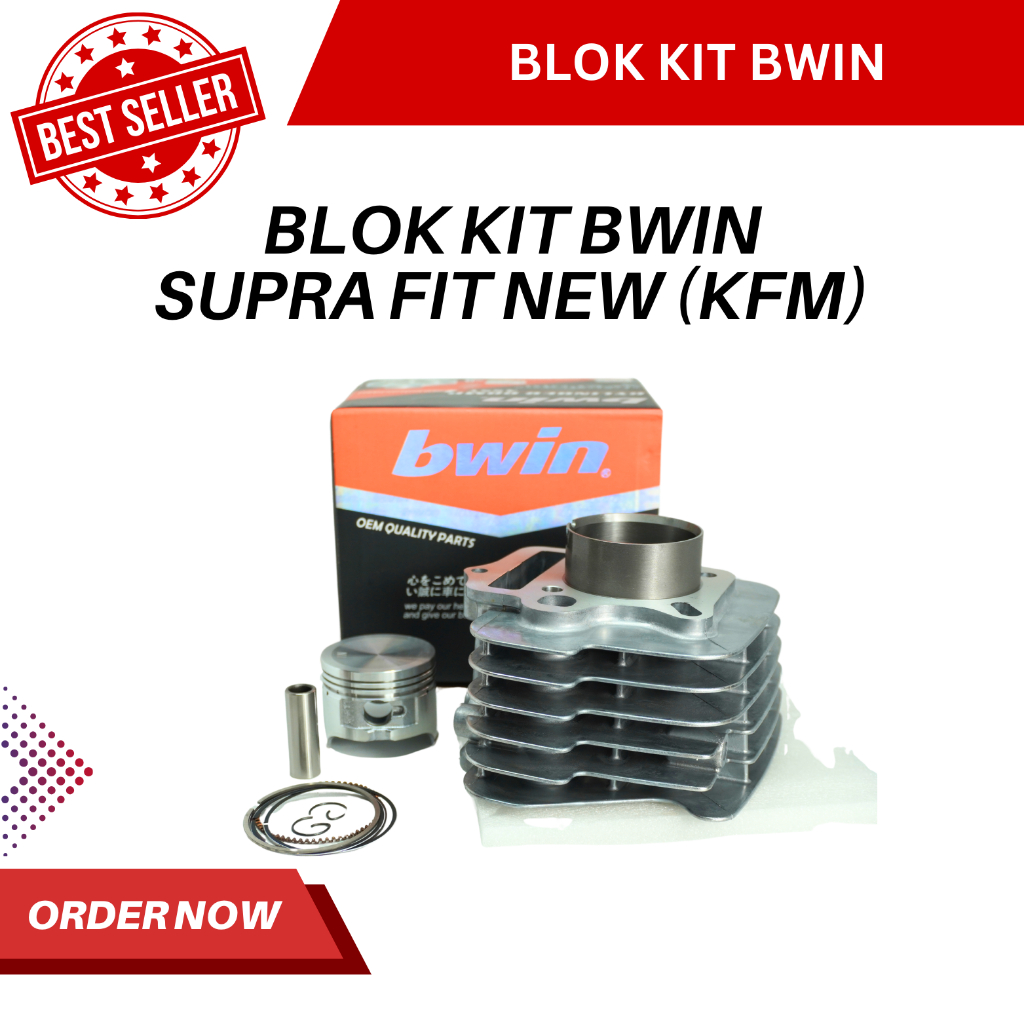 BLOCK KIT / CYLINDER BLOCK SUPRA FIT NEW / LEGEND / OLD REVO (KFM) BWIN
