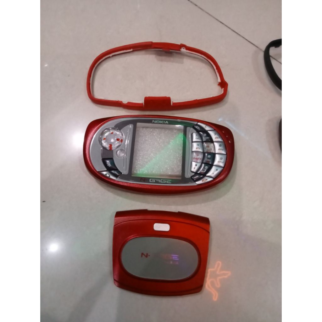 Nokia n-gage qd Casing พร้อมยางศูนย์