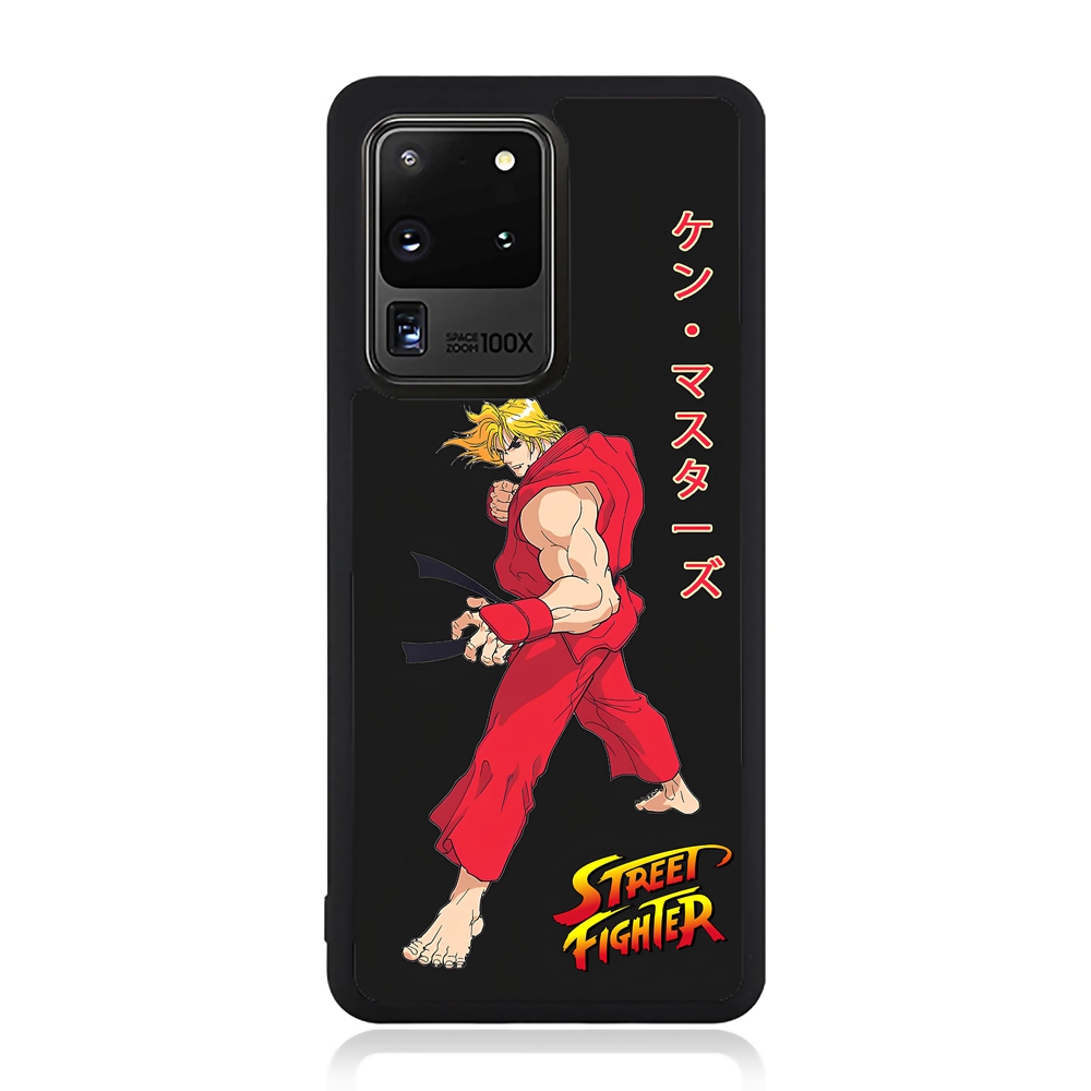 Samsung Note 20 10 9 8 7 Plus ultra Lite TPU Softcase Custom KEN Street Fighter Case