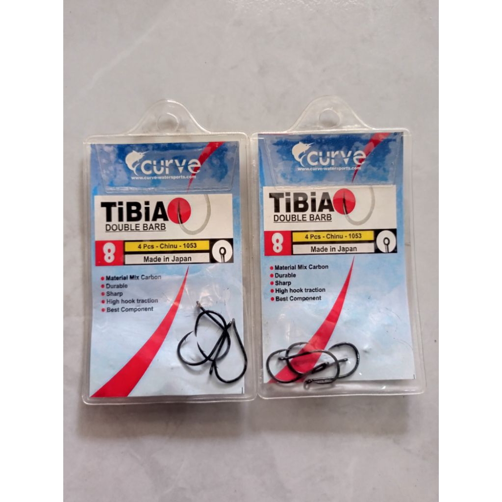 MATA Tibia Chinu 1053 Mix Carbon Curve Hook