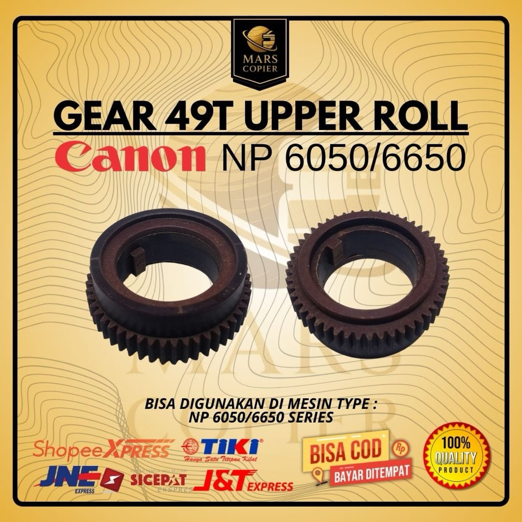 GEAR UPPER 49T HEATER CANON NP 6050 6650