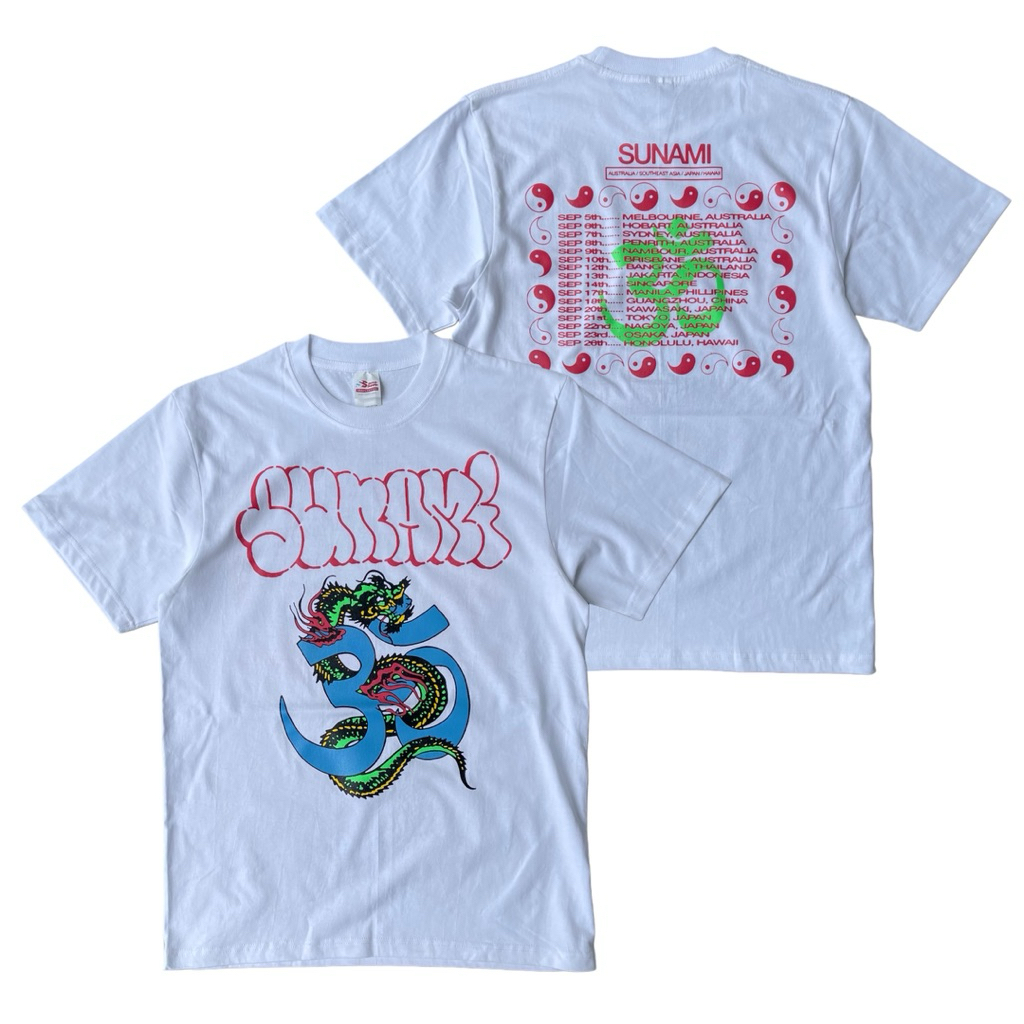 เสื้อยืดวง SUNAMI - SOUTHEAST ASIA TOUR 2025