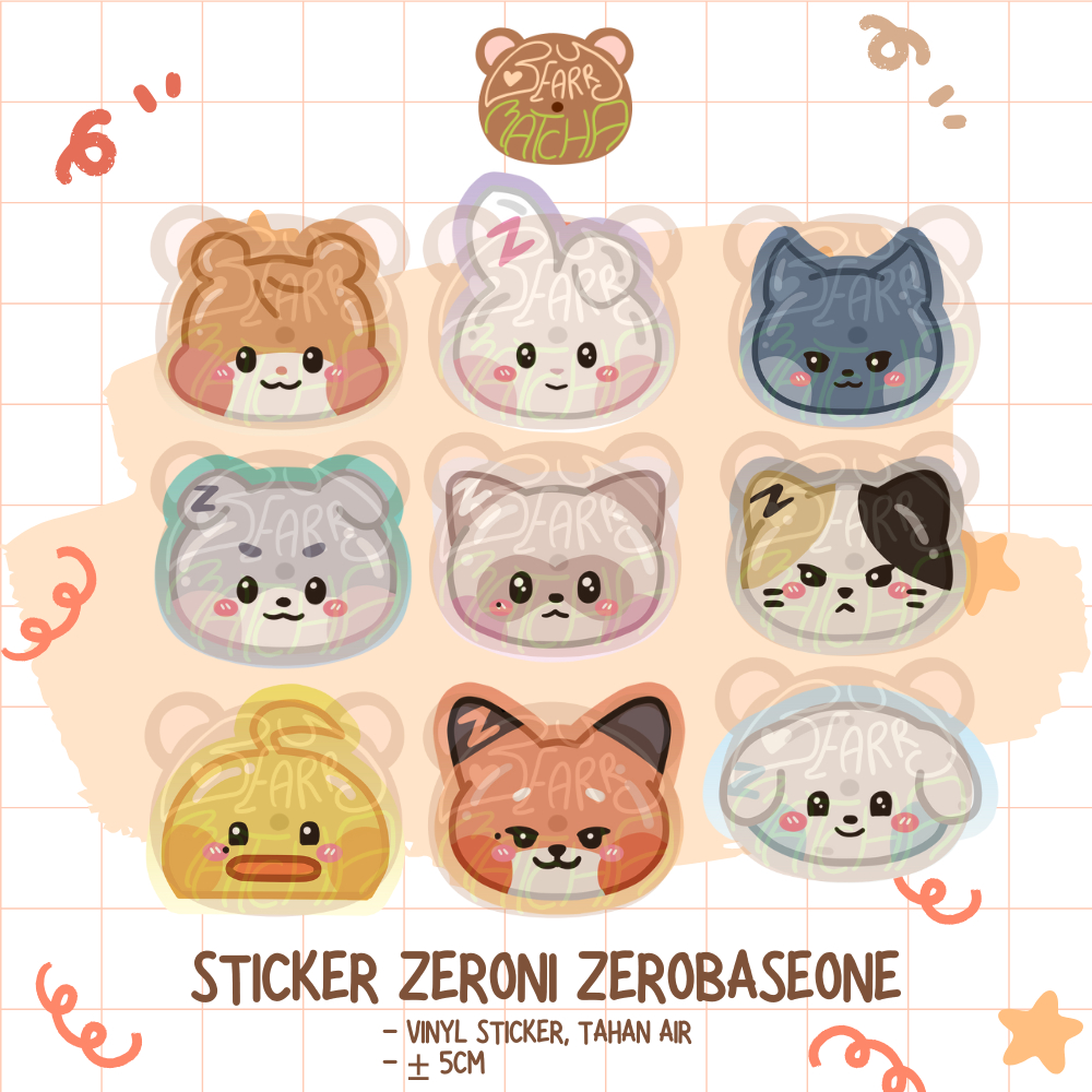 สติ๊กเกอร์ ZEROBASEONE ZERONI