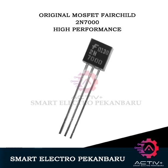 ต้นฉบับ MOSFET 2N7000 FAIRCHILD N –Channel 2 N7000 TR FET ทรานซิสเตอร์ NDS7000 NDS7002 BS170 2N7002