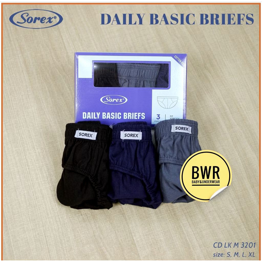 Sorex M3201 Adult Mens CD 3Pc