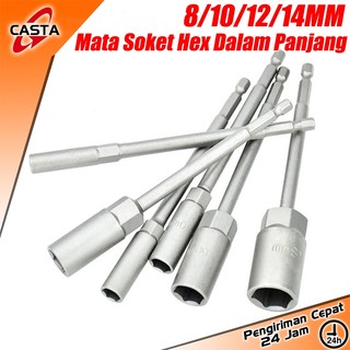 CASTA 150mm Adapter Soket Kunci Pas Extension Hex / Satuan Ekstensi Sambungan Mata Obeng Hex
