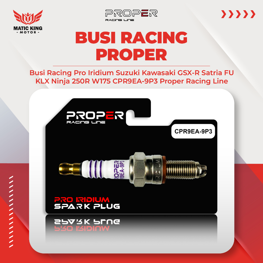 PROPER Iridium Spark Plug Pro Spark Plug Ninja R SL KLX D Tracker Versys Tourer City KX KL W 175 250