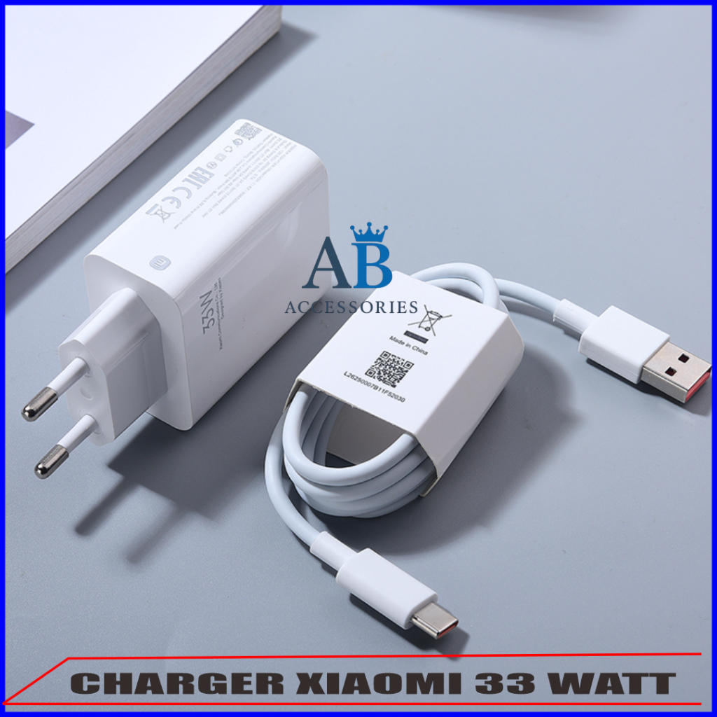 เครื่องชาร์จ Casan (33) วัตต์ Xiaomi Fast Charging Type C รุ่น MDY-11-EZ-Turbo Flash Charge