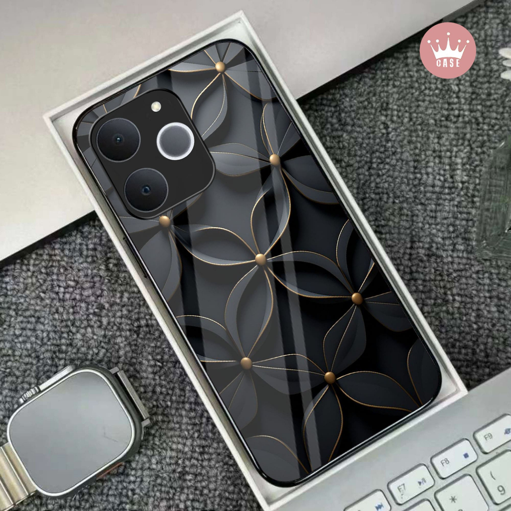 REALME NOTE 70 70T Glass Softcase - เคสโทรศัพท์มือถือ - REALME NOTE 70T [S01]