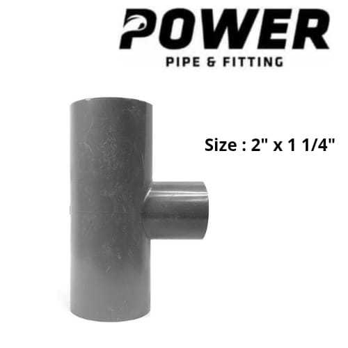 Vlok Tee AW 2 x 1 1/4 นิ้ว Tee AW 2 x 1 1/4" Power