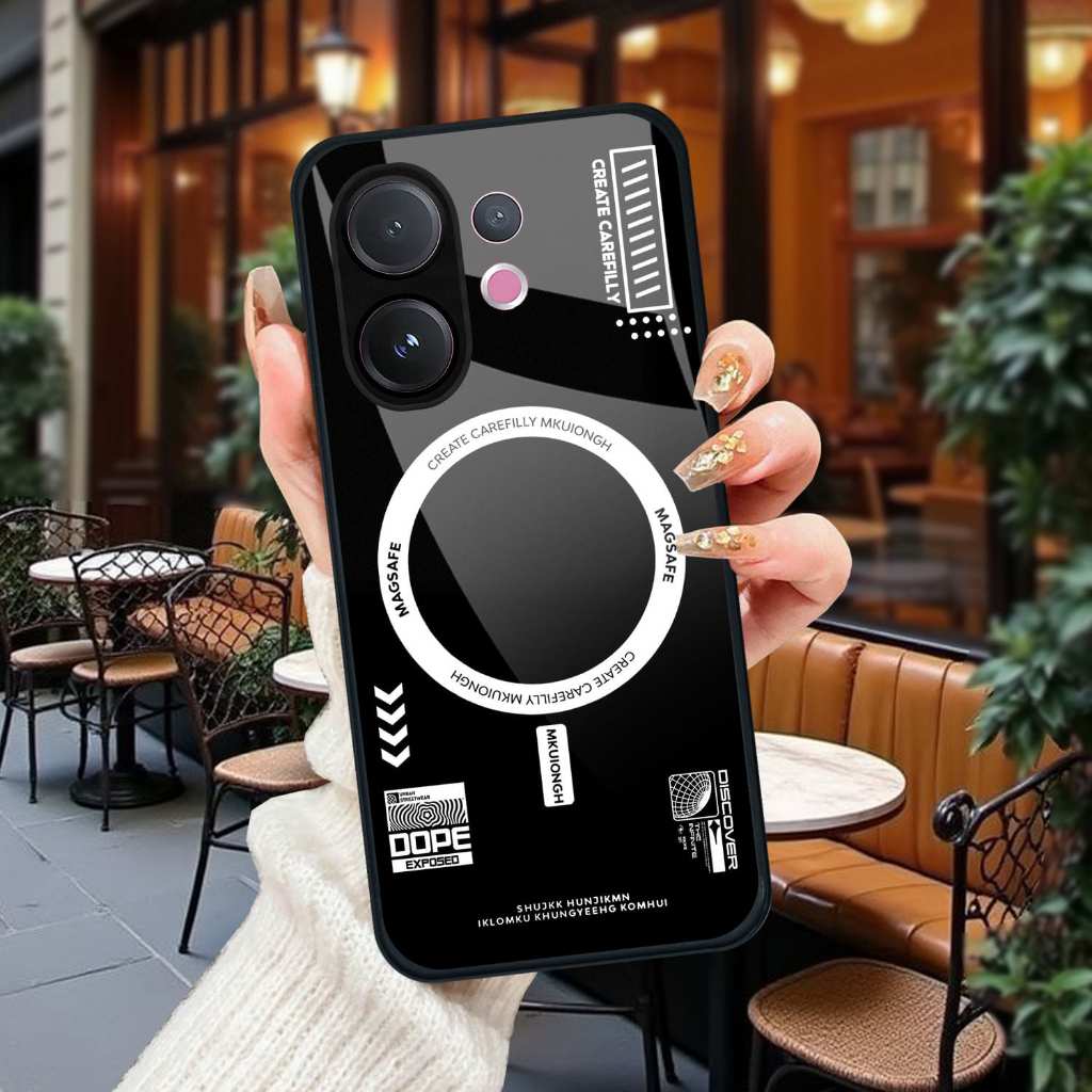 [AR49] เคสสําหรับ Vivo V60 Y400 4G Y400 5G ล่าสุด - Vivo V60 Glass SOFTcase - เคส Vivo V60 - เคส Viv