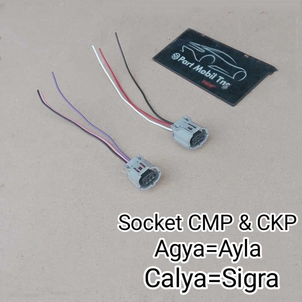 CMP Sensor Socket CKP Sensor Agya = Ayla = Calya = Sigra = Avanza