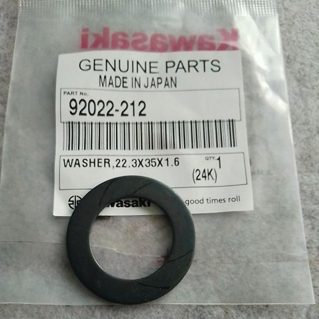 แหวนเครื่องซักผ้าทางเดียว kawasaki KLX 150 ดั้งเดิม ราคา ถูกที่สุด ดีลบีเคเค แกลเลอรีภาพที่ 2
