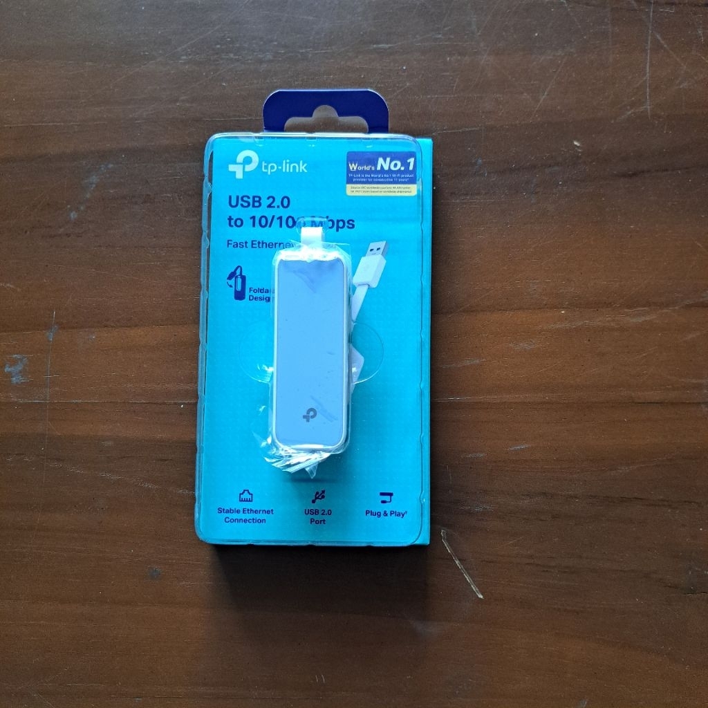 USB lan TP-Link UE200 USB 2.0 ถึง Ethernet Lan อินเทอร์เน็ต