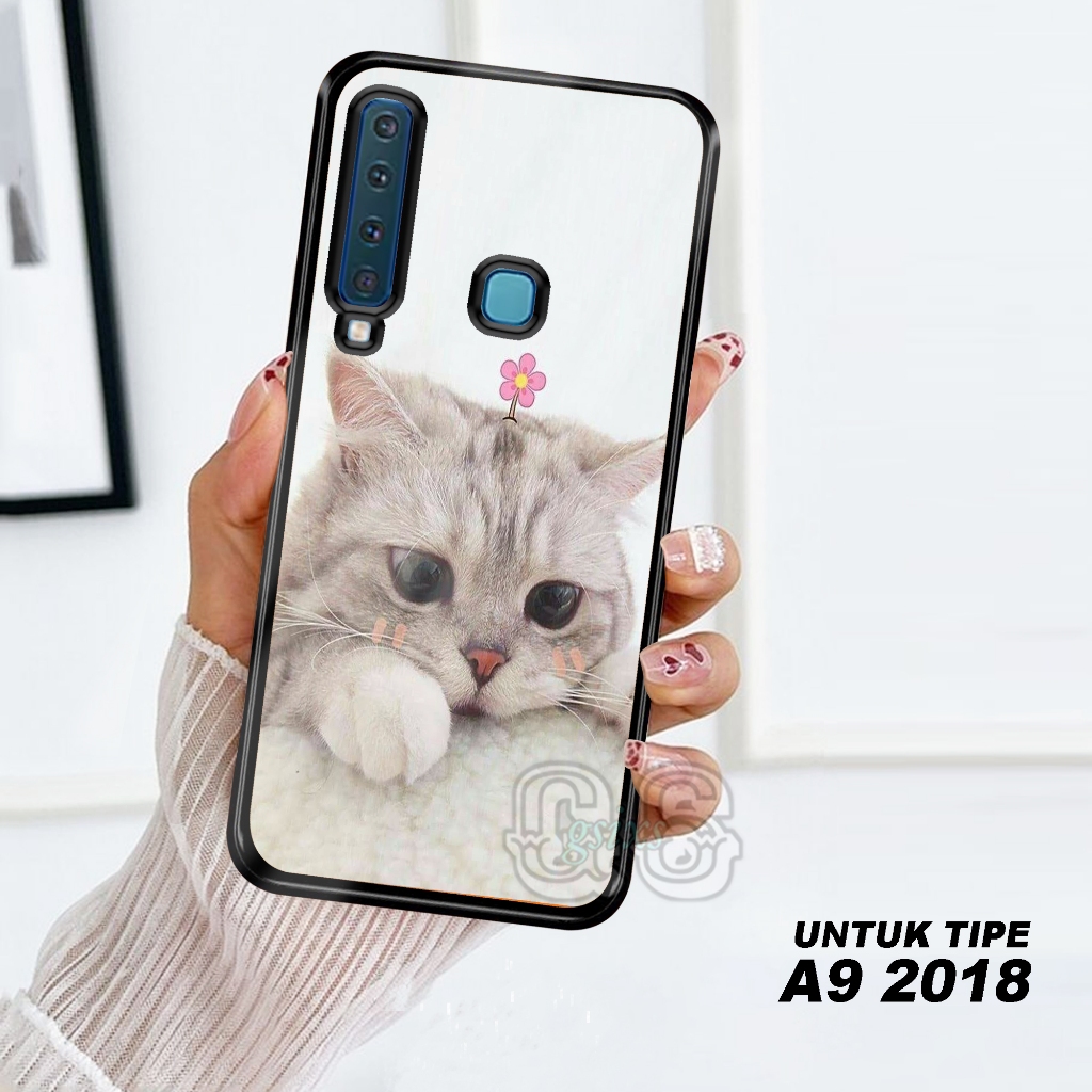 HP ล่าสุด SAMSUNG GALAXY A9 2018 CASE (CAT) - เคสโทรศัพท์ - Sheishore - Phone Case - Phone Softcase 