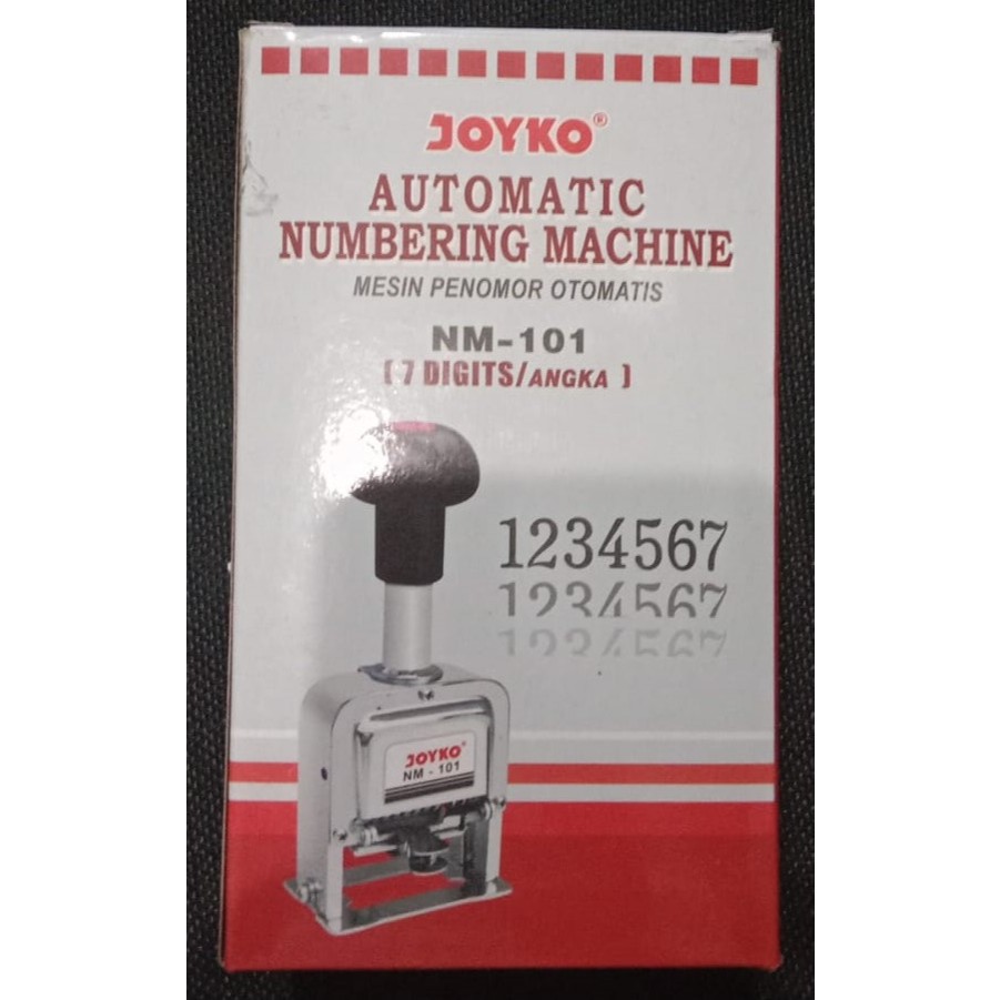 เครื่องตัวเลข Joyko NM-101 7 หลัก / Numbering / JOyko / Nubering JOyko