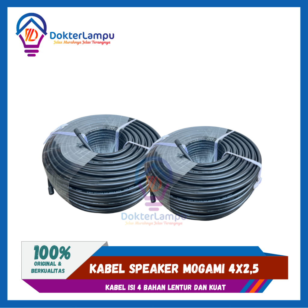 สายลําโพง 4x2.5mm Mogami 2921 Mogami Original