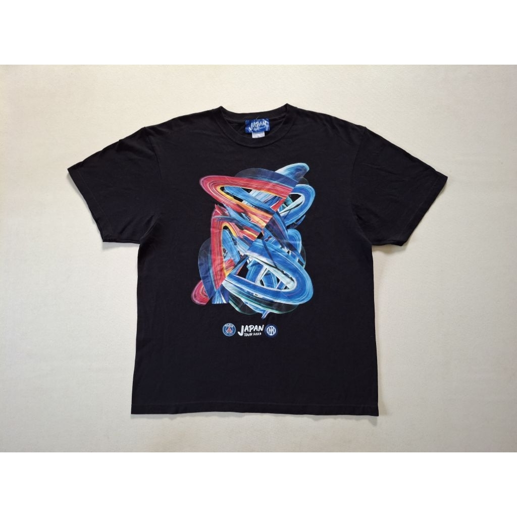 เสื้อยืด KAOS JAPAN TOUR 2023 PSG VS INTER MILAN ORIGINAL 100%