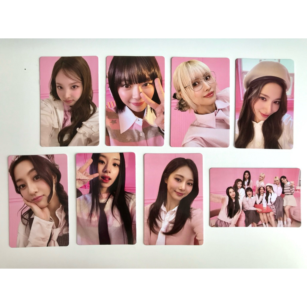 TWICE x NABATI x AMO โฟโต้การ์ดอย่างเป็นทางการ