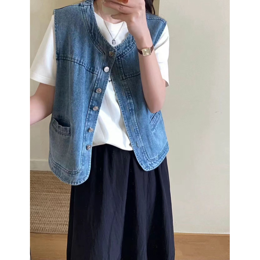 CN1001 - 18235 ผ้ายีนส์นําเข้าจีน MISHOW STUDIO